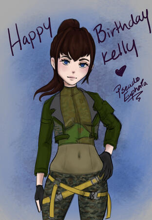 Kelly Birthday art by pseudo_euphoria