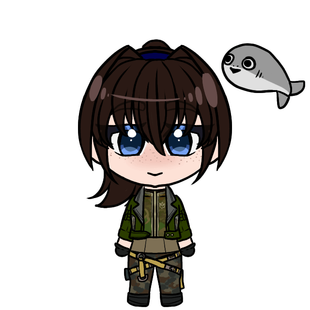 Freedomer Kelly and Sacabambaspis drawn by Li_Spade!